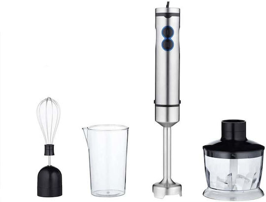 DictroLux DictroLux Hand Blender with Inox Rod 1000W Silver
