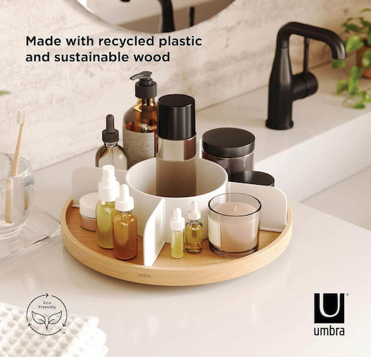 Umbra Tabletop Plastic Base 30x30x9cm White