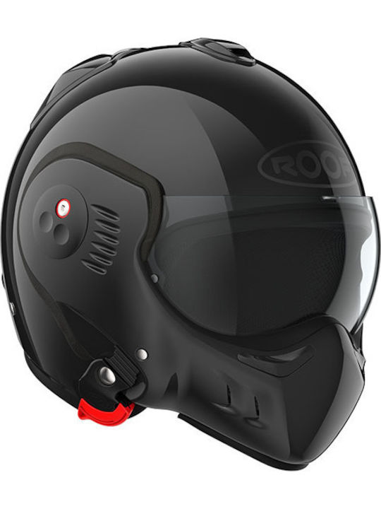 Roof Boxer Alpha Black Motorradhelm Aufklappbar...