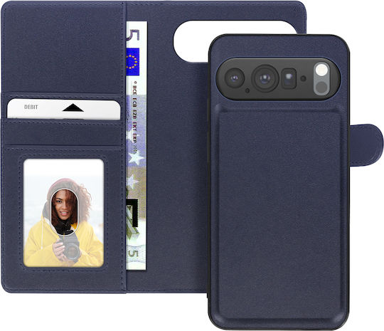 Mayaxess Wallet Case Google Pixel 10 Pro Magnetic Detachable Cover Dark Blue