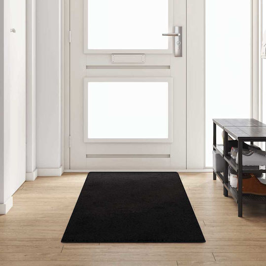 vidaXL Αντιολισθητικό Χαλί Διάδρομος Μαύρο 80x300cm