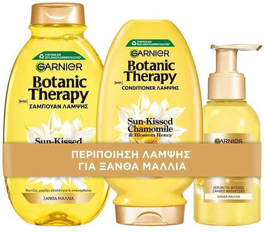 Garnier Botanic Therapy Hair Treatment Set for Colored Hair with Shampoo, Conditioner and Serum 3pcs