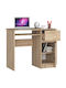 Birou de Calculator Piksel din Lemn Sonoma Oak 90x50x77 cm