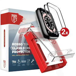 Tempered Glass Apple Watch SE 6 5 4 40mm Roșu Tavă De Instalare Geam De Protecție Antizgârieturi 2 Bucăți Negru 8719246474392 Tempered Glass Apple Watch SE 6 5 4 40mm Roșu Tavă De Instalare Geam De Protecție Antizgârieturi 2 Bucăți Negru 8719246474392