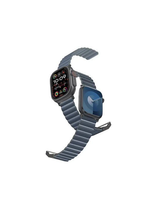 Amazingthing Glamour Sense Blue Wearable Strap Apple Watch 44 45 46 49mm