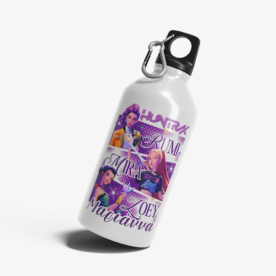 Balloon Kids Water Bottle Stainless Steel with Screw Cap Non Spill 400ml
