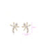 Chrysothemiss Women's Earrings Las Palmas White Zircon Phoenix Design