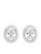 Gloria Hope Earrings made of Silver with Stones