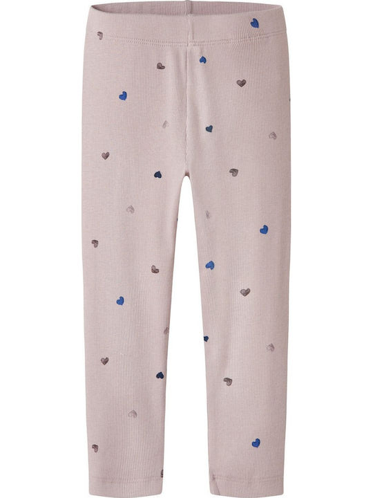 Kinder Leggings Lang Flieder