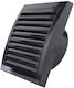 Mmotors De perete Ventilator de Baie Negru
