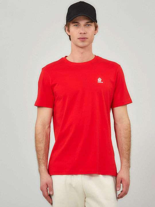 Admiral T-shirt Κοκκινο