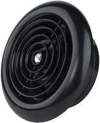 Mmotors Επιτοίχιος Εξαεριστήρας Μπάνιου Μαύρος