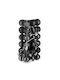 Set Globuri De Crăciun 36 Bucăți 3 Modele 3cm Negre