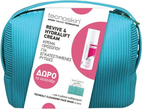 Tecnoskin Revive & Hydra Llift Skin Care Set for Αnti-ageing & Firming 3pcs