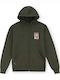 Sweatshirt with Hood Green