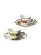 Brandani Christmas Espresso Cups Set 2 Pieces Porcelain Christmas Dolce 100ml