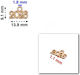 Charm 2026 Whole Ring Pendant Jewelry 18mm Gold