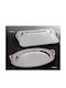 Karvounis Посребрен Сервиращ Диск 45x30см