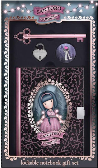 Santoro Gorjuss Σετ Δωρου Ημερολογιο Κλειδι Fairy Dusk 1239gj01