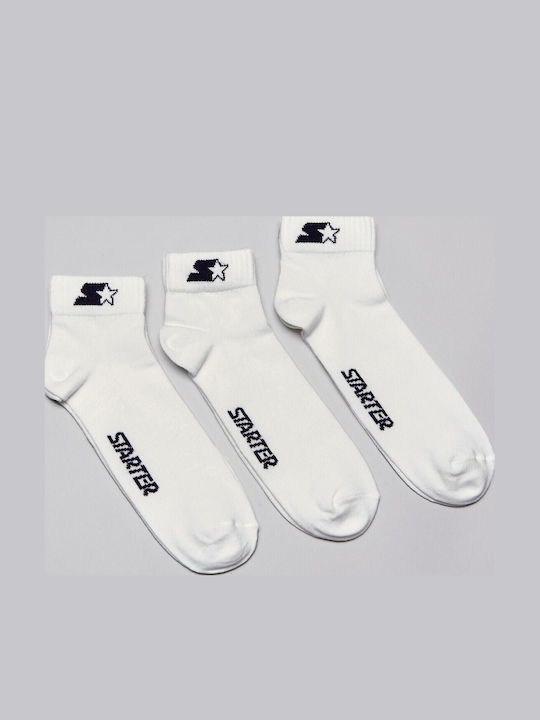 Starter Ανδρικές Κάλτσες Λευκές 3Pack