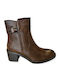 Stiefeletten Damen Braun