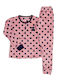 Lovelx Homewear Winter Women's Pyjama Set Pink