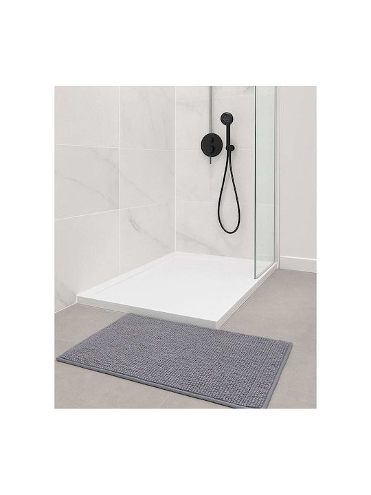 Ankor Non-Slip Bath Mat 850945 Grey 60x90cm