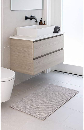 Ankor Πατάκι Μπάνιου 850952 Μπεζ 60x90εκ.