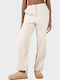 Pants Γυναικείο Υφασμάτινο Παντελόνι Off White
