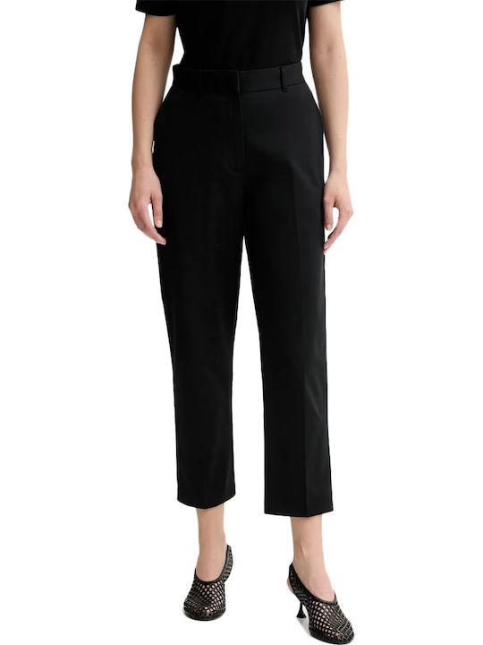Calvin Klein Damen Chino Hose Straight Black