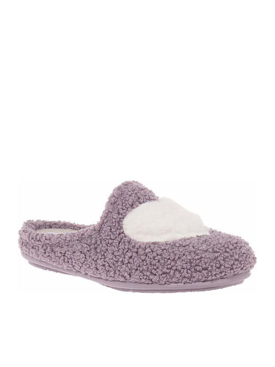 Adam's Shoes Hausschuhe Lila