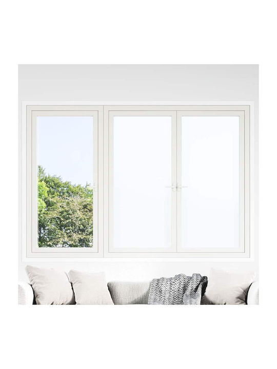 Statische Fensterfolie Weißer Matt-Effekt 60 X ...