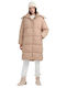 Women's Lifestyle Jacket for Winter Beige