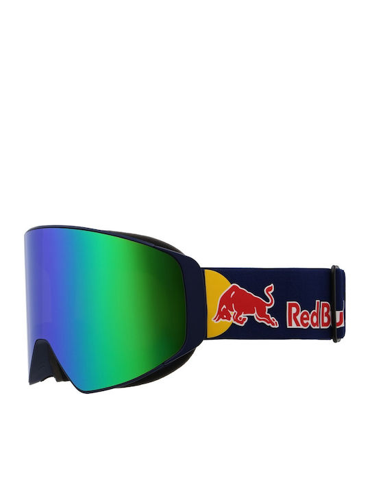 Red Bull Spect Ski & Snowboard Goggles Kids Blue with Lens in Blue Color Red Bull Spect Ski & Snowboard Goggles Kids Blue with Lens in Blue Color