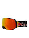 Red Bull Spect Ski & Snowboard Goggles Kids Black with Lens in Black Color