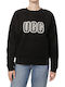 Logo Damen Sweatshirt Black