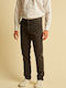 Pantaloni Chino Elastic Anthracite