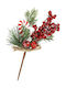 Crăciun Decorativ Plastic Sucursala Lungime 24cm.