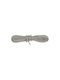 Bergal Round Cord Laces Light Gray 75cm Thick Round Shoelaces Colour Light Gray 75 Centimeters 100% Cotton Non-Slip