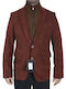 Men's Suit Jacket Burgundy