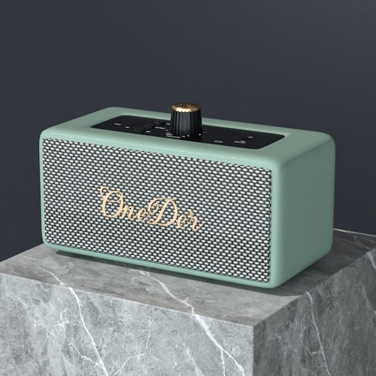 OneDer D3 Bluetooth Speaker 30W with Battery Life up to 8 hours Cyan
