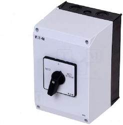Eaton T5b-4-8902/i4 Περιστροφικός Διακόπτης 4 Πόλων – 63a 22kw Ip65 Netz-0-notstrom Eaton T5b-4-8902/i4 Περιστροφικός Διακόπτης 4 Πόλων – 63a 22kw Ip65 Netz-0-notstrom