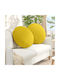 vidaXL Възглавница за диван Soft Yellow 2бр 80x80см.