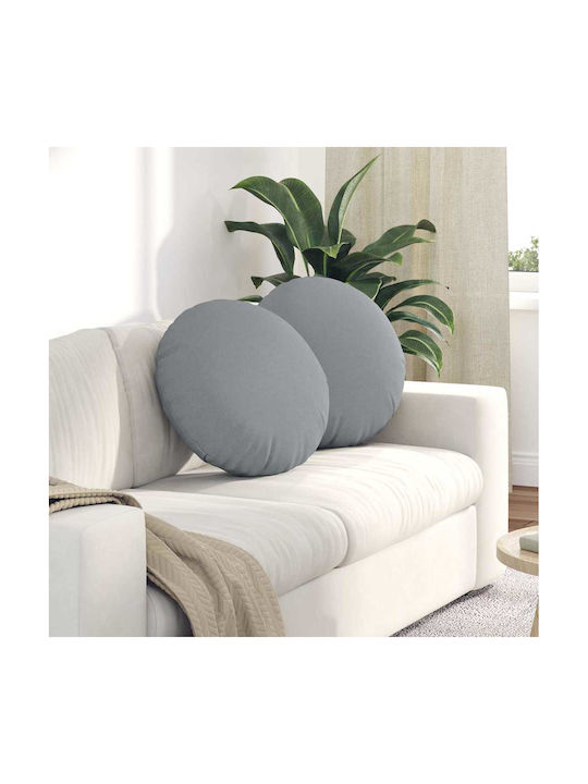 vidaXL Perna de canapea Light Gray 2buc 50x50cm.