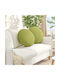 vidaXL Възглавница за диван Light Green 2бр 50x50см.