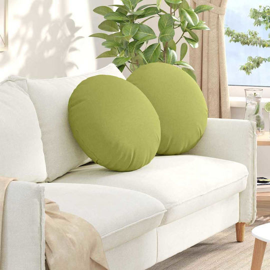 vidaXL Sofa-Kissen Light Green 2Stück 50x50cm.