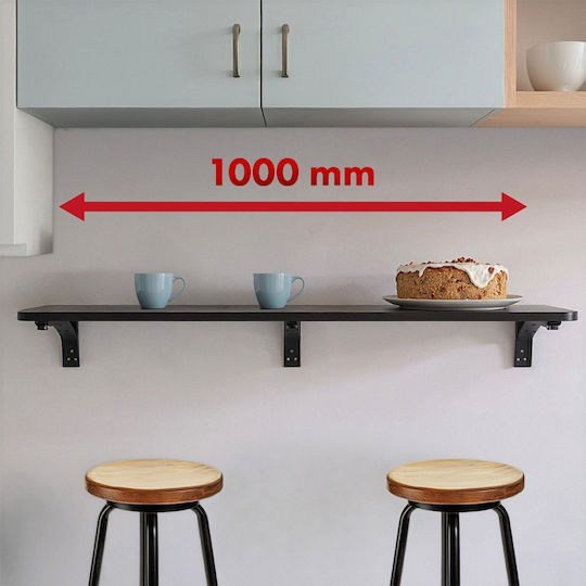 Black Wall Shelf
