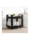 Cabinet de Birou cu roți Μαύρη Οξυά 60x45x60cm