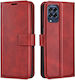 Erbord Brieftasche Synthetisches Leder Rot (Galaxy M53 5G)