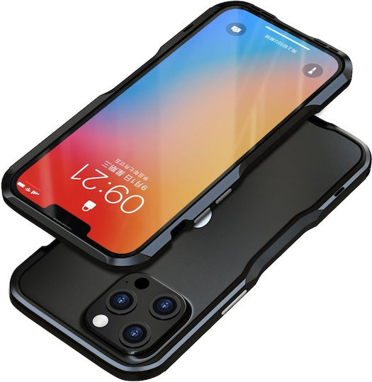 Luphie Bumper Μεταλλικό Μαύρο (iPhone 13 Pro)